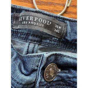 Liverpool Denim Jeans, Style LGR301KM34, Men's size 36 W 34L